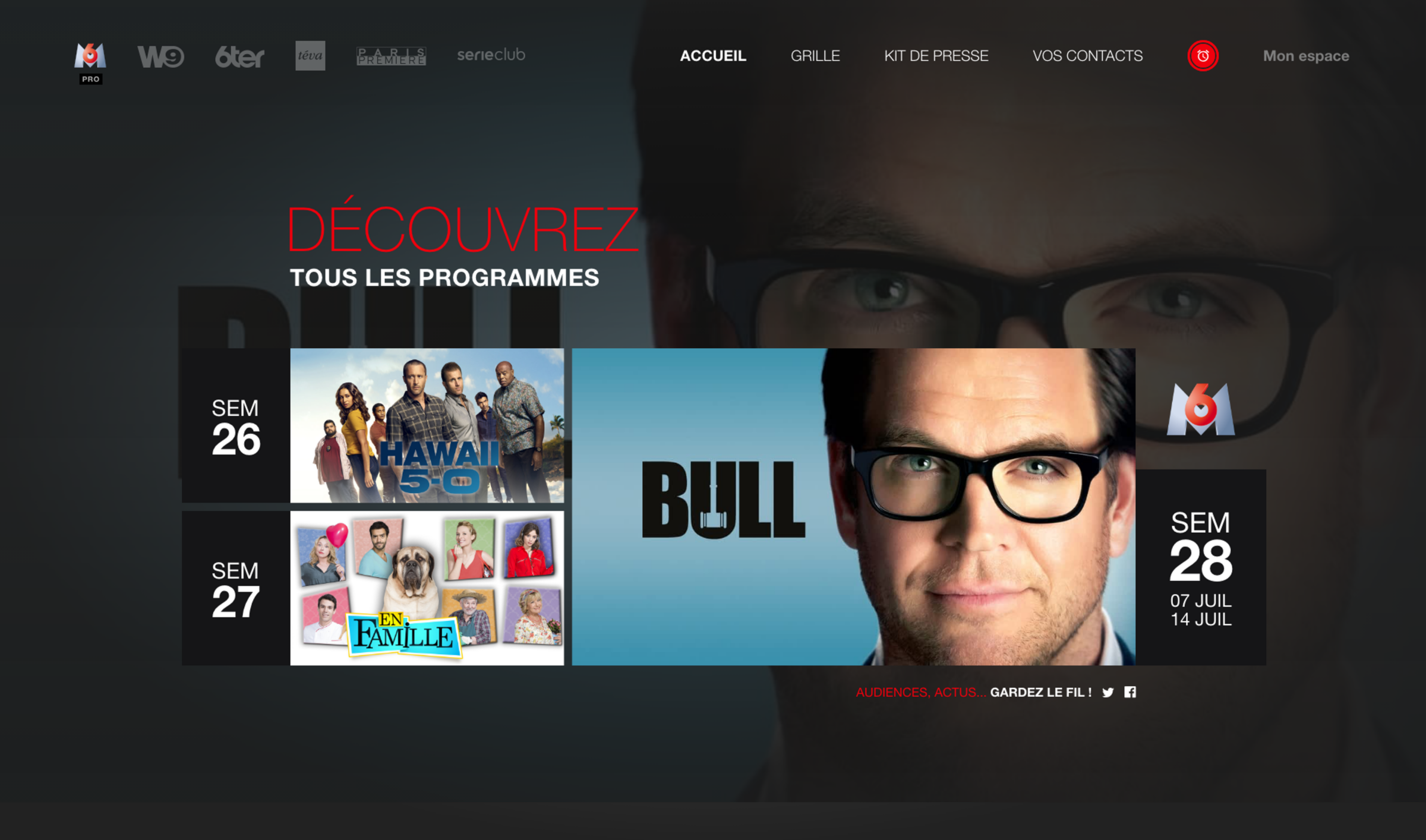 Refonte M6 Pro & SSO App — Groupe M6